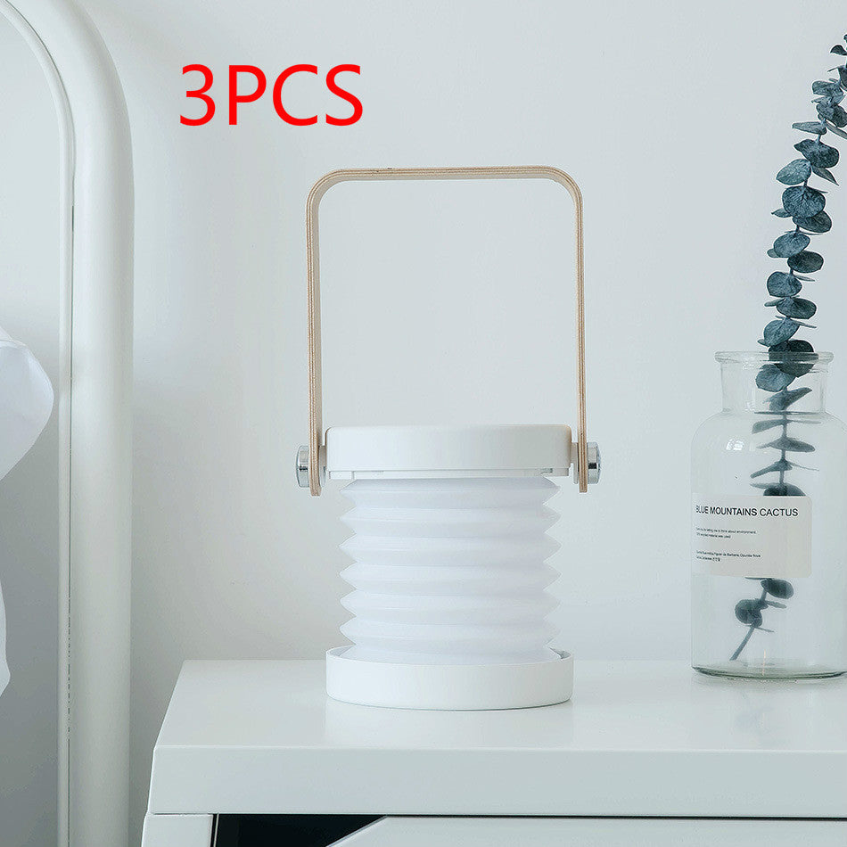 Foldable Touch Dimmable Reading LED Night Light Portable Lantern Lamp USB Rechargeable For Home Decor Au+hentic Sport Spot