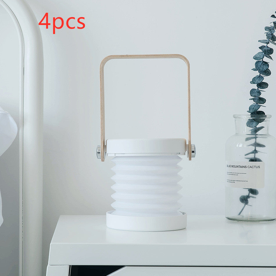 Foldable Touch Dimmable Reading LED Night Light Portable Lantern Lamp USB Rechargeable For Home Decor Au+hentic Sport Spot