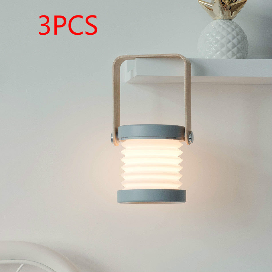 Foldable Touch Dimmable Reading LED Night Light Portable Lantern Lamp USB Rechargeable For Home Decor Au+hentic Sport Spot
