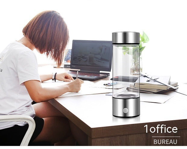 Hydrogen Water Bottles Electric Hydrogen Rich Water Generator Bottle New Technology Rechargeable Portable Antioxidant Au+hentic Sport Spot