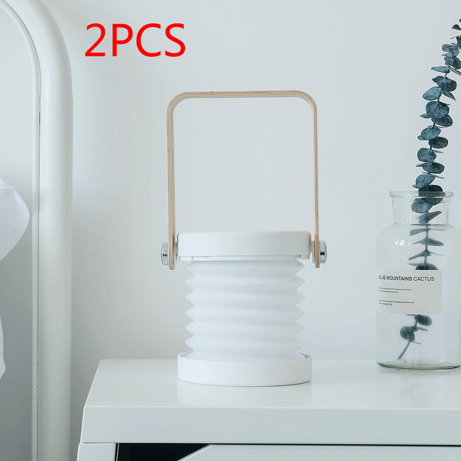 Foldable Touch Dimmable Reading LED Night Light Portable Lantern Lamp USB Rechargeable For Home Decor Au+hentic Sport Spot