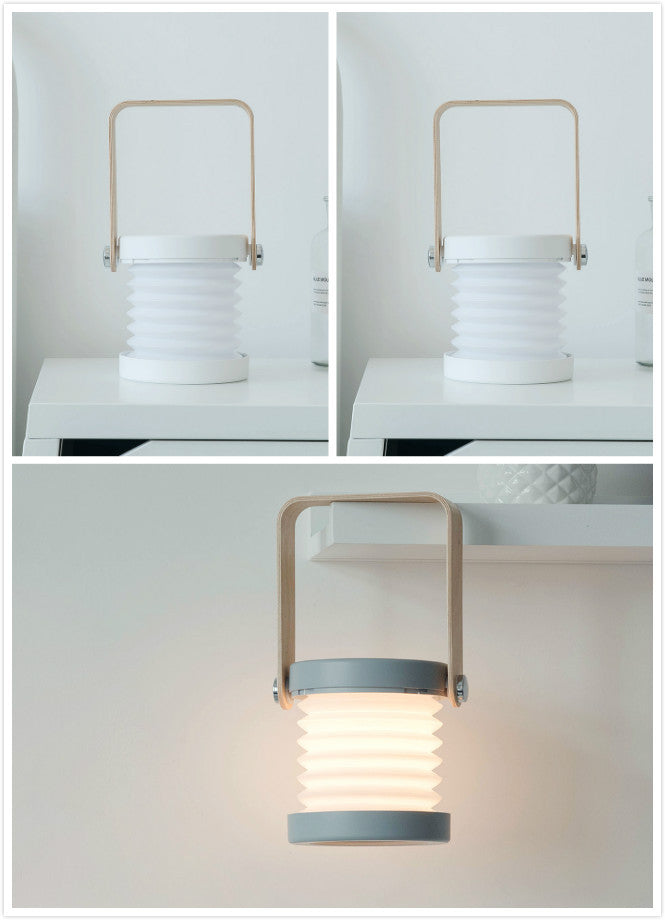 Foldable Touch Dimmable Reading LED Night Light Portable Lantern Lamp USB Rechargeable For Home Decor Au+hentic Sport Spot