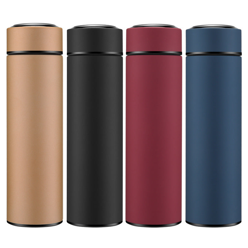 450ml Stainless Steel Water Bottle Double Wall Vacuum Insulated Business Travel Sport Outdoor Water Bottle Au+hentic Sport Spot