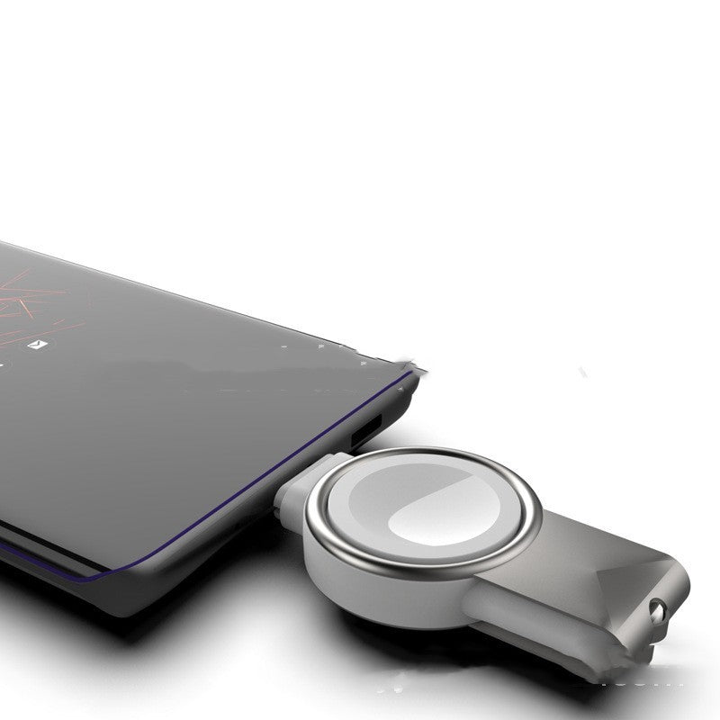 2 In 1 Magnetic Watch Wireless Charger Interface For Apple Watch IWatch Fast Charging Portable Type-C USB Au+hentic Sport Spot