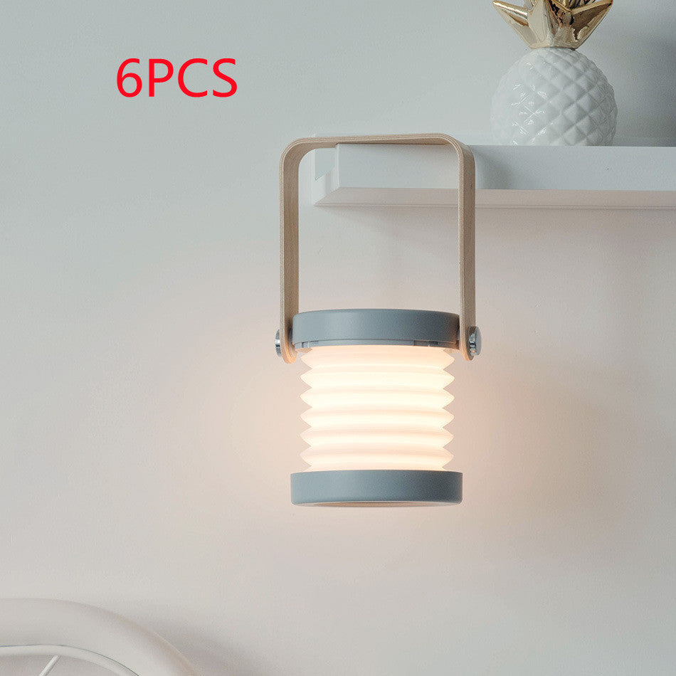 Foldable Touch Dimmable Reading LED Night Light Portable Lantern Lamp USB Rechargeable For Home Decor Au+hentic Sport Spot