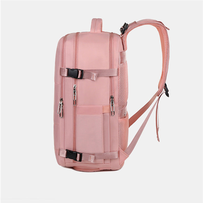 New Travel Backpack Female Large-capacity Dry And Wet Luggage Travel Bags Computer Backpack College Students Bag Au+hentic Sport Spot