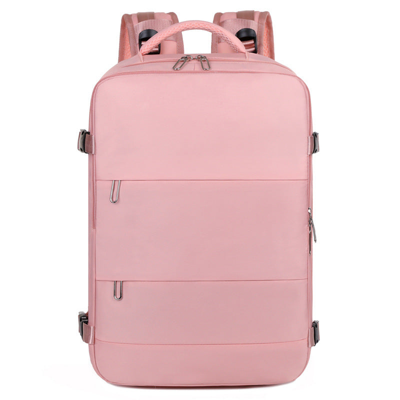 New Travel Backpack Female Large-capacity Dry And Wet Luggage Travel Bags Computer Backpack College Students Bag Au+hentic Sport Spot