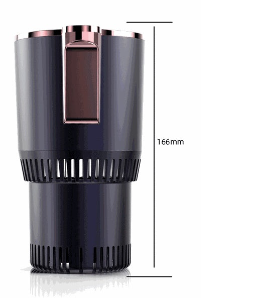 2 In1 Car Heating Cooling Cup 12V Smart Car Cup Holder Digital Temperature Display Drink Cup Warmer Cooler Mini Car Refrigerator Au+hentic Sport Spot