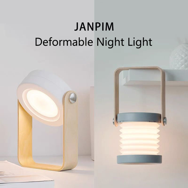 Foldable Touch Dimmable Reading LED Night Light Portable Lantern Lamp USB Rechargeable For Home Decor Au+hentic Sport Spot