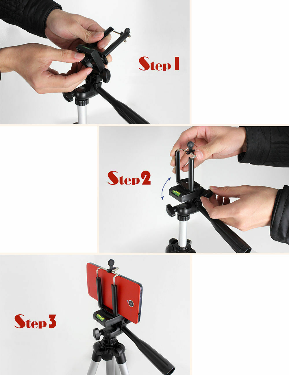 Professional Camera Tripod Stand Holder Mount For Cell Phone, Portable Tripod, Mobile Phone Live Stream Holder, Camera Tripod Au+hentic Sport Spot
