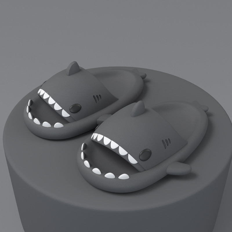 Shark Slippers Adult Slippers Slides for Outdoors Beach Shower Shark Slippers Open-Toe Anti-Slip Shoes for Adults Summer Shoes with a Lightweight Sole, Comfortable Beach Shower Slippers Au+hentic Sport Spot