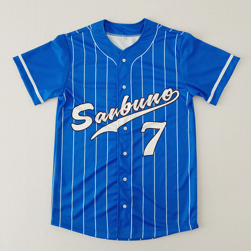 Print LOGO printing team uniform outdoor softball uniform short sleeve Au+hentic Sport Spot