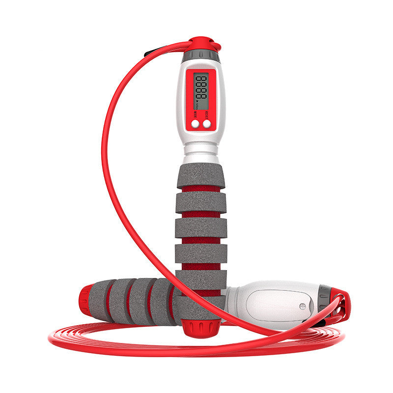 Sports Jump rope Fitness Jump Roping W/Counter, Exercise Jump Ropes for home gyms, workouts, skipping rope counter for exercise and digital counting jump rope for fitness training Home Workouts Working out Toning Au+hentic Sport Spot