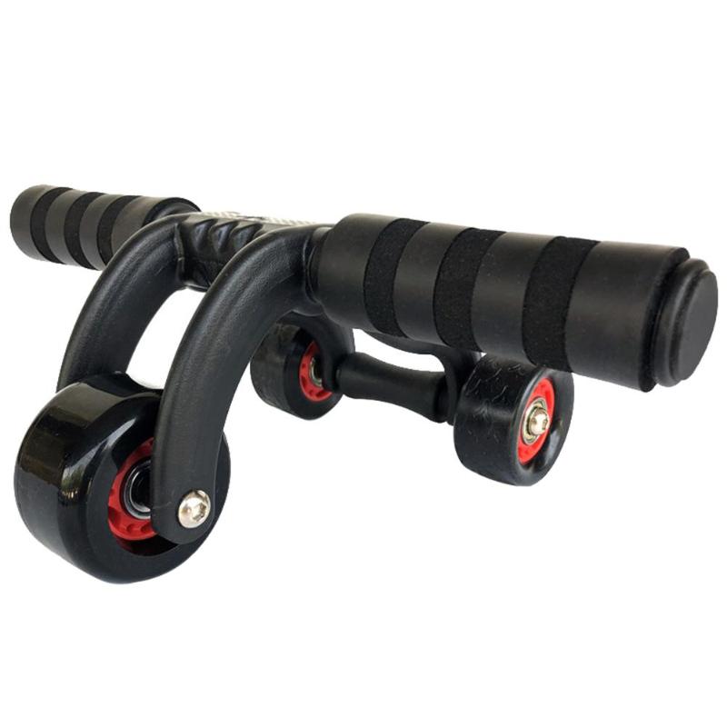 3 Wheel Ab roller exercises for the home gym Abdomen Wheel Roller for Home Gym with Three Wheels Abs exercises that build and develop the abdominal muscles. Au+hentic Sport Spot