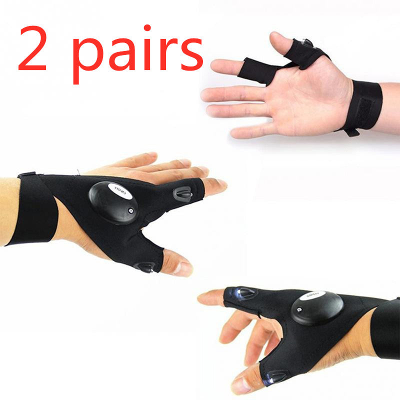 LED Night Lights Multifunctional Lights Fishing Lights gloves Car Repair Lights Gloves Au+hentic Sport Spot
