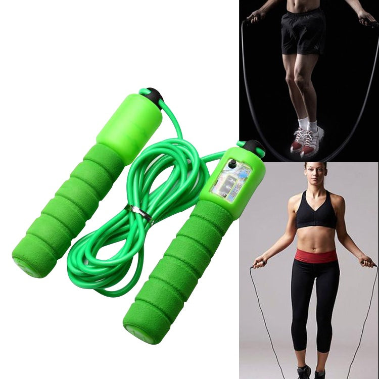 Jump Rope Digital Handle Exercise Skipping Rope for Gym Work, Jumping Rope for Home Gym Workouts Working Out Toning Weight Loss Au+hentic Sport Spot