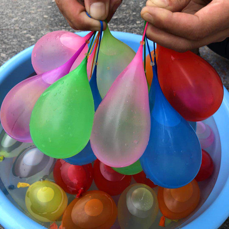 Water Balloons 111pcs, 111 Pieces of Water Balloons Quickly Fill Up With Water Inflatable Balls for Party Decoration Au+hentic Sport Spot