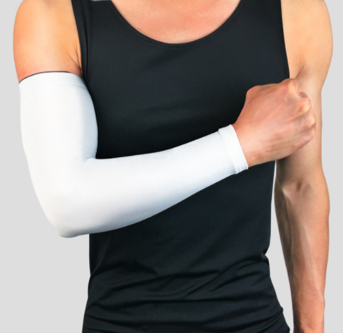 1PC Basketball, Runners Arm Sleeves, 1 Set, Speedy Dry, UV Protective Basketball Armguards with Elbow Pads Cycling Arm Warmers for Sports Au+hentic Sport Spot