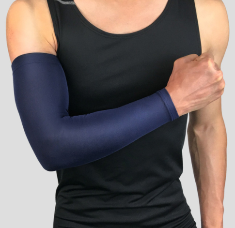 1PC Basketball, Runners Arm Sleeves, 1 Set, Speedy Dry, UV Protective Basketball Armguards with Elbow Pads Cycling Arm Warmers for Sports Au+hentic Sport Spot