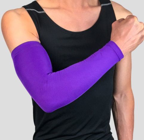 1PC Basketball, Runners Arm Sleeves, 1 Set, Speedy Dry, UV Protective Basketball Armguards with Elbow Pads Cycling Arm Warmers for Sports Au+hentic Sport Spot