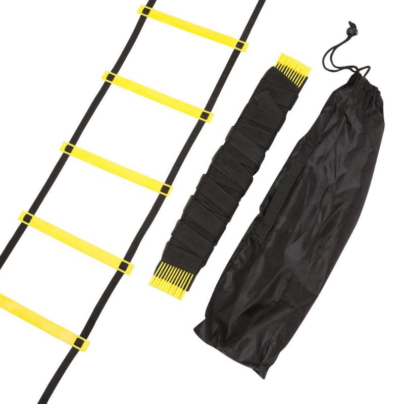 Agility Ladder Professional Strength And conditioning Agility Ladder for Speed Football Soccer Agility Training Ladders Nylon Straps Exercise Gear Au+hentic Sport Spot
