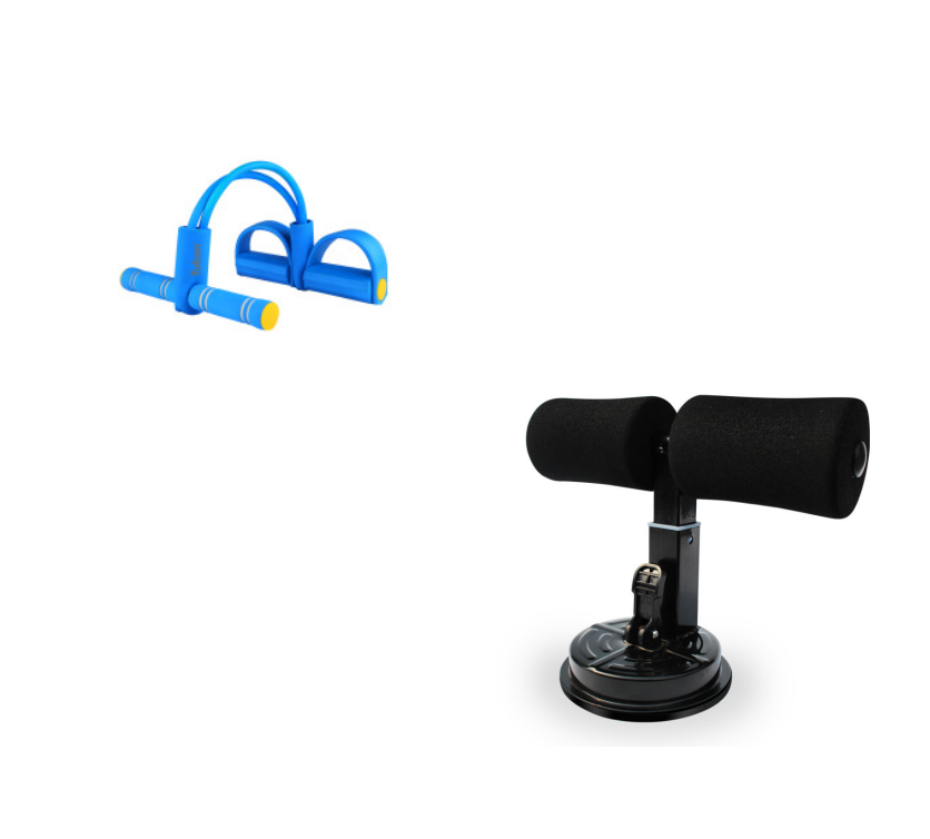Core Strengthening Home Kit for Home Gym, Abdominal Muscle Exercise and Training Kit, Total Body training, Ab Trainer Sit Up Bar for Floor With Sit Up Assistant Device Core Strengthening Device with Suction Cup. Au+hentic Sport Spot