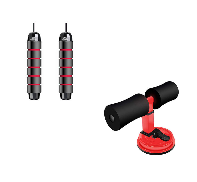 Core Strengthening Home Kit for Home Gym, Abdominal Muscle Exercise and Training Kit, Total Body training, Ab Trainer Sit Up Bar for Floor With Sit Up Assistant Device Core Strengthening Device with Suction Cup. Au+hentic Sport Spot