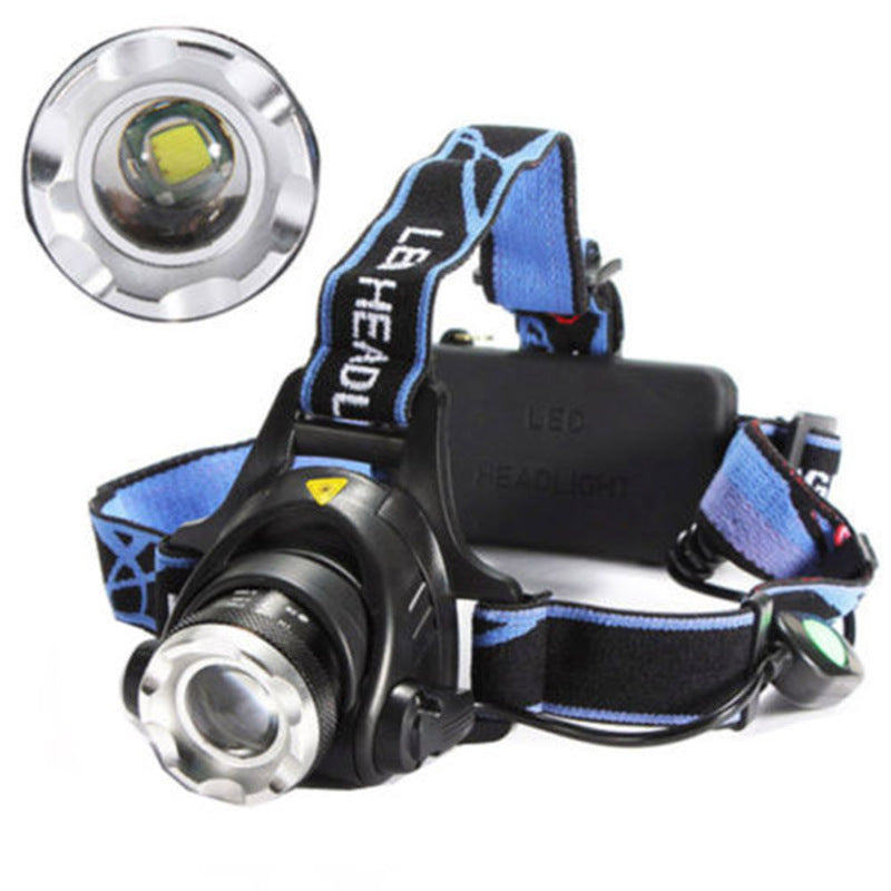Adjustable Head Light, Adjustable Telescopic Zoomable Light, Adjustable Telescopic Fishing Strong Light , Headlight for Outdoors Headlight for Fishing Headlight LED Rechargeable Headlamp Au+hentic Sport Spot