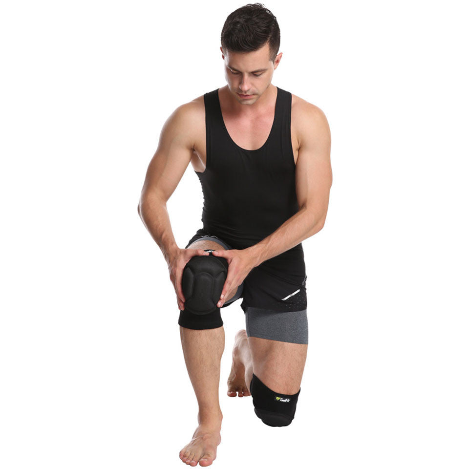 Knee pads, Collision Avoidance Padded Sponge Unisex knee sleeve for youth and adults in sports, volleyball, gardening, gym, and yoga Volleyball Extreme Sports Knee Pads Brace Support Protect Cycling Knee Protector Kneepad Au+hentic Sport Spot