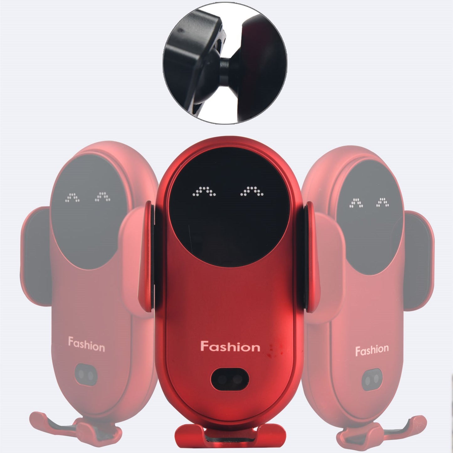 Smart Car Charger Smart Wireless Car Charger Wireless Wireless fast charging for the iPhone 11, 12, 123 and Samsung S20,S21,S22 with an auto-sensing car phone holder mount Au+hentic Sport Spot