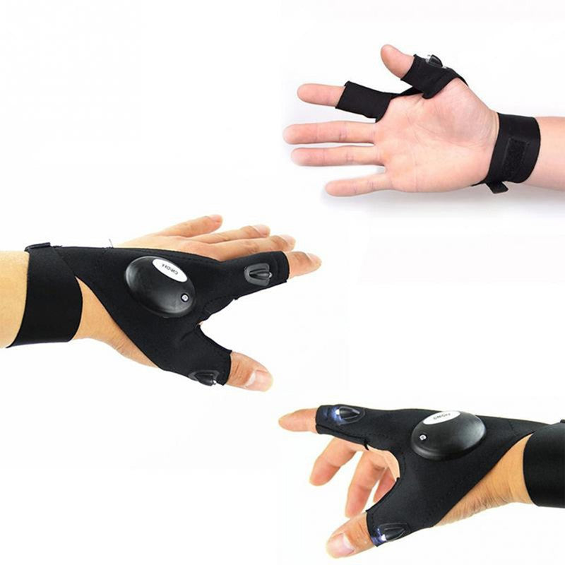 LED Night Lights Multifunctional Lights Fishing Lights gloves Car Repair Lights Gloves Au+hentic Sport Spot