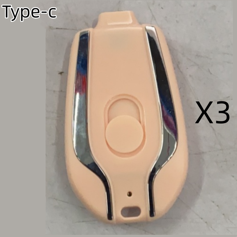 UltraCharge 1500mAh Mini Power Pod: Type-C Fast Charging Keychain Backup Power Bank Au+hentic Sport Spot