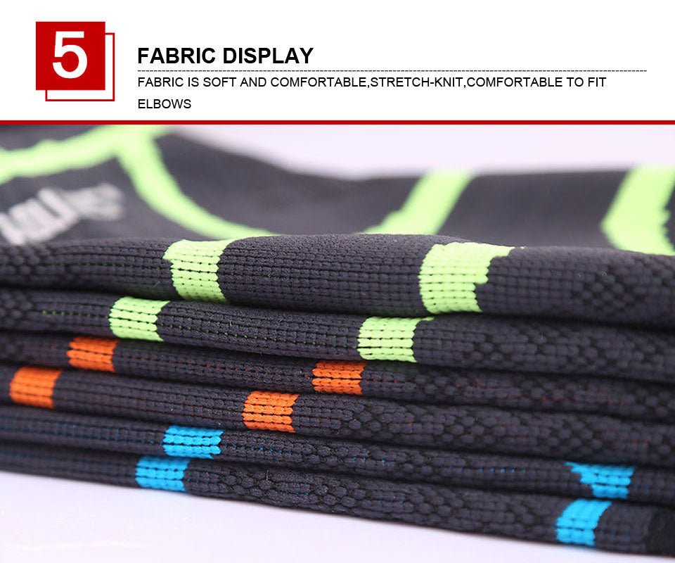 1PCS Breathable Elbow Support Basketball Football Sports Safety Volleyball Elbow Pad Elastic Elbow Supporter Au+hentic Sport Spot