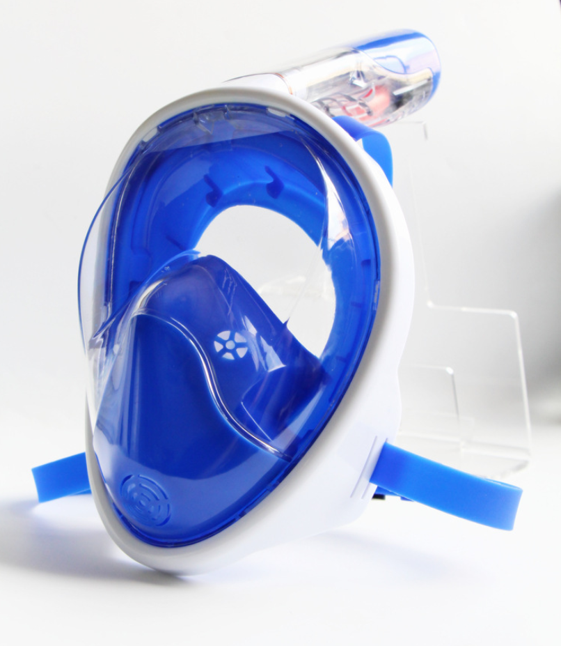 Snorkeling Full Face Silicone Anti-fog, anti-leak, 180-degree detachable camera mount Snorkeling Mask Au+hentic Sport Spot