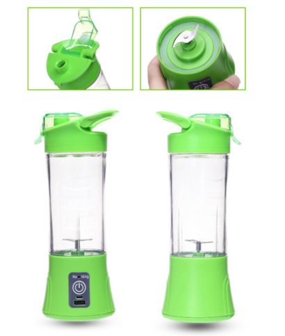 Portable Electric Blender Portable Juicer USB Rechargeable Blender 380ml Au+hentic Sport Spot