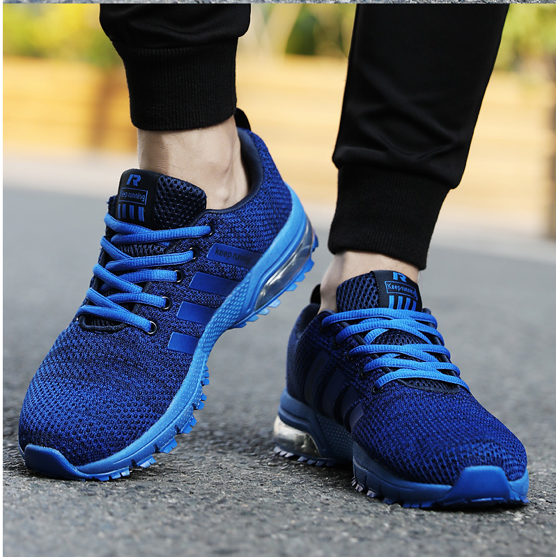 Men's and Women's Shoes Breathable Mesh Outdoor Men and Women Running Shoes Sports Shoes Fitness Jogging Shoes Au+hentic Sport Spot