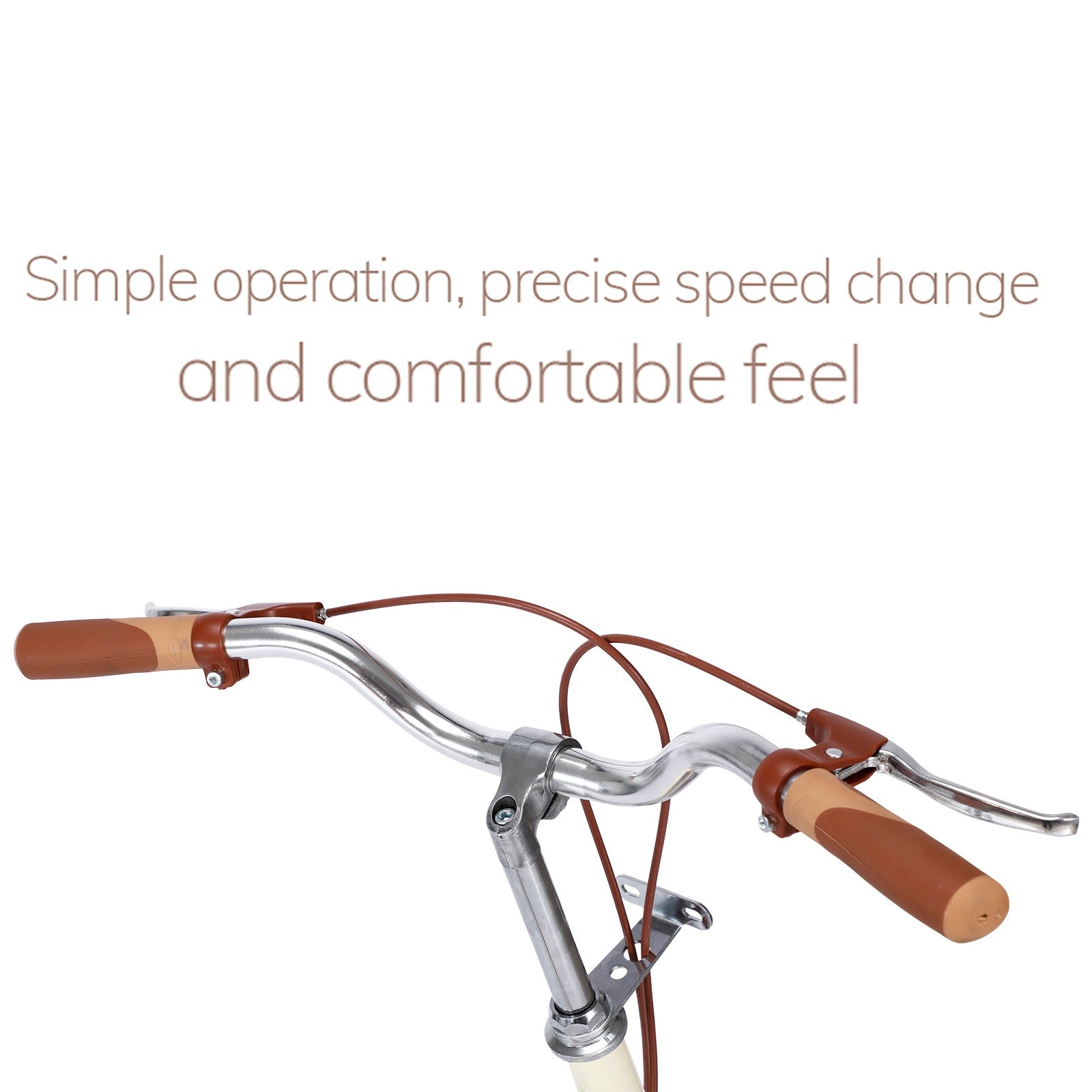 26 inch Classic Bicycle Retro Bicycle Beach Cruiser Bicycle Retro Bicycle Au+hentic Sport Spot