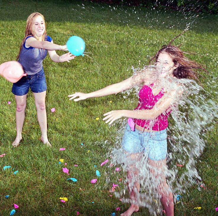 Water Balloons 111pcs, 111 Pieces of Water Balloons Quickly Fill Up With Water Inflatable Balls for Party Decoration Au+hentic Sport Spot