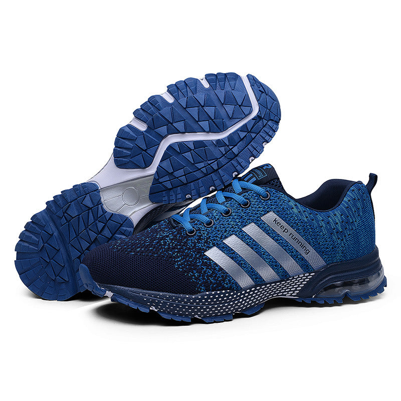 Men's and Women's Shoes Breathable Mesh Outdoor Men and Women Running Shoes Sports Shoes Fitness Jogging Shoes Au+hentic Sport Spot