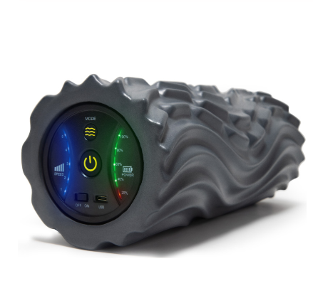 VibraRoll: Next-Gen Electric Foam Roller for Deep Muscle Massage & Relaxation Vibrating Foam Roller Yoga Massager for Deep Muscle Massage, Soreness Relief, and Relaxation Vibration Acupressure message Au+hentic Sport Spot