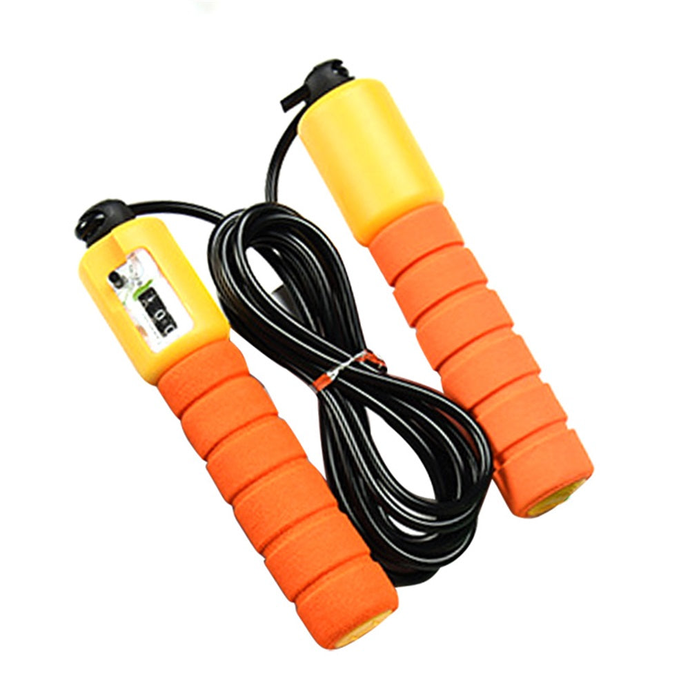 Jump Rope Digital Handle Exercise Skipping Rope for Gym Work, Jumping Rope for Home Gym Workouts Working Out Toning Weight Loss Au+hentic Sport Spot