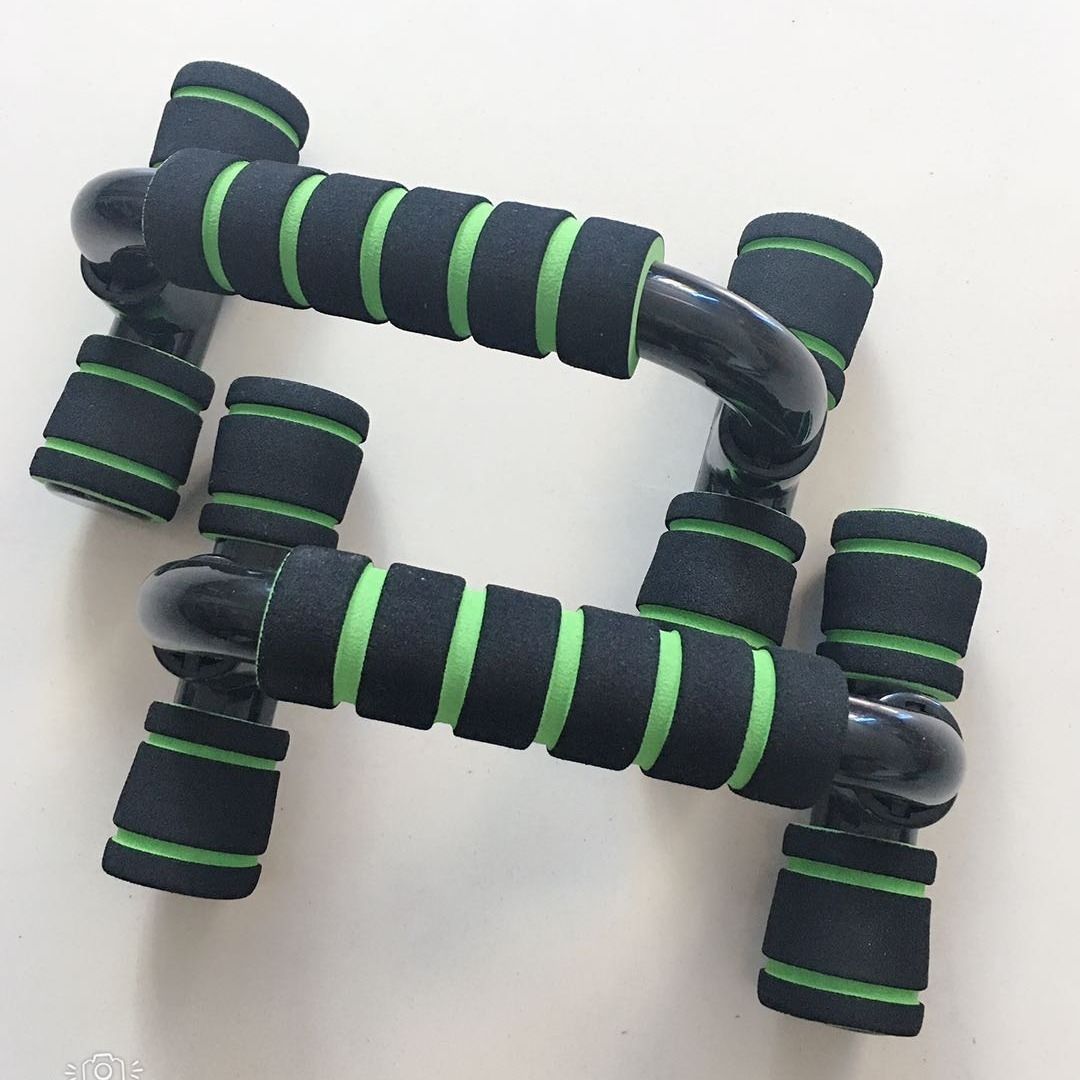 Push Up Bars for Resistance and Strength Training - Exercise Bars featuring Ergonomic Stretch Bracket Board and Solidly built Non-Slip Design Push-up Stands Handles for Floor Exercises, Home Gym, Portable for Fitness Training Au+hentic Sport Spot