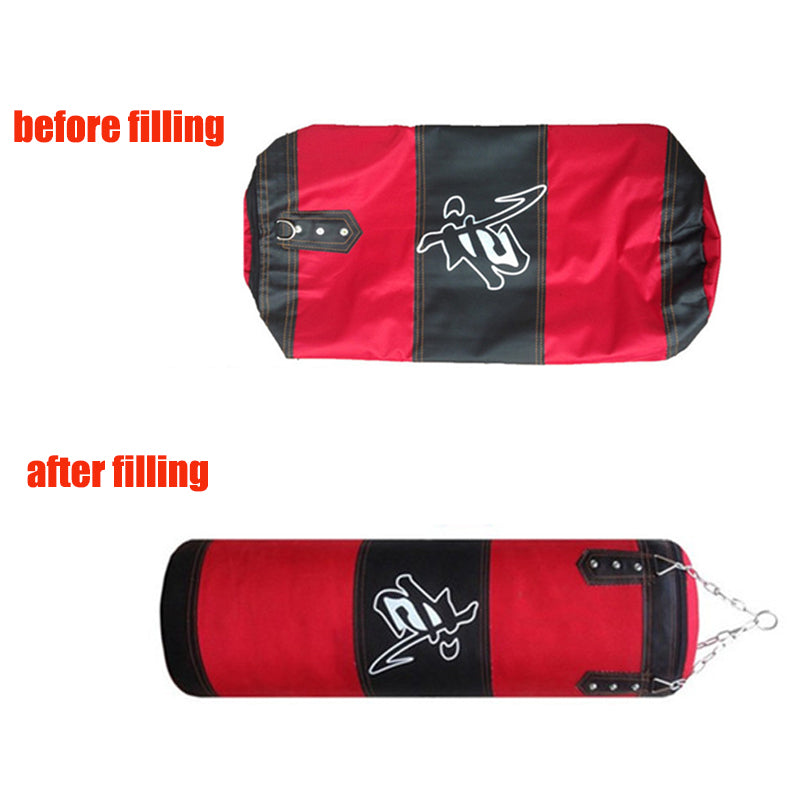 Sports Punching Boxing Bag Heavy hanging punching bags for MMA kickboxing training in the home gym are available for sports. Stand-up to 70-pound adult male and female unfilled home punching bag Au+hentic Sport Spot