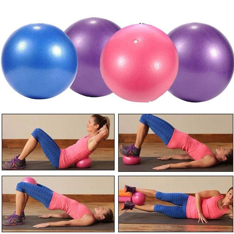 Yoga Pilates Ball 9 Inch Strengthening Core Ball Small Exercise Ball For Home Gym Stability and Balance Exercise, Strengthening, Stretching, Pilates Ball Yoga 9 in Ball Au+hentic Sport Spot