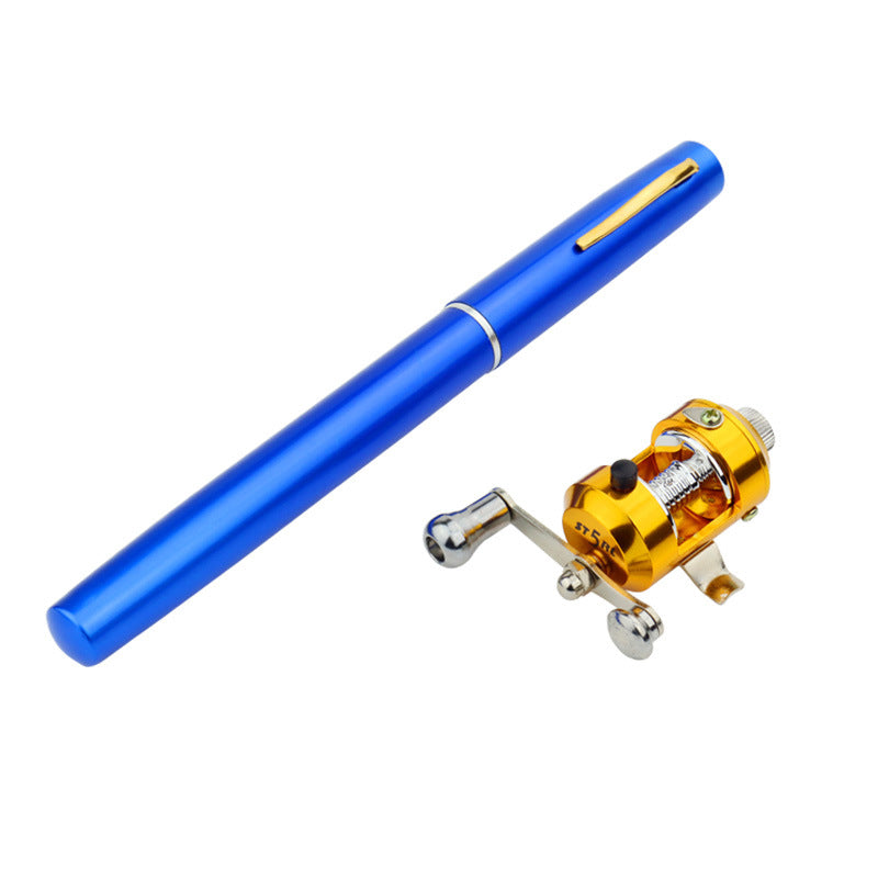 Pen Fishing Rod Telescopic Fishing Rod and Spinning Reel Kit, Premium Pocket Collapsible Fishing Pole, and Pen Fishing Rod Set Au+hentic Sport Spot