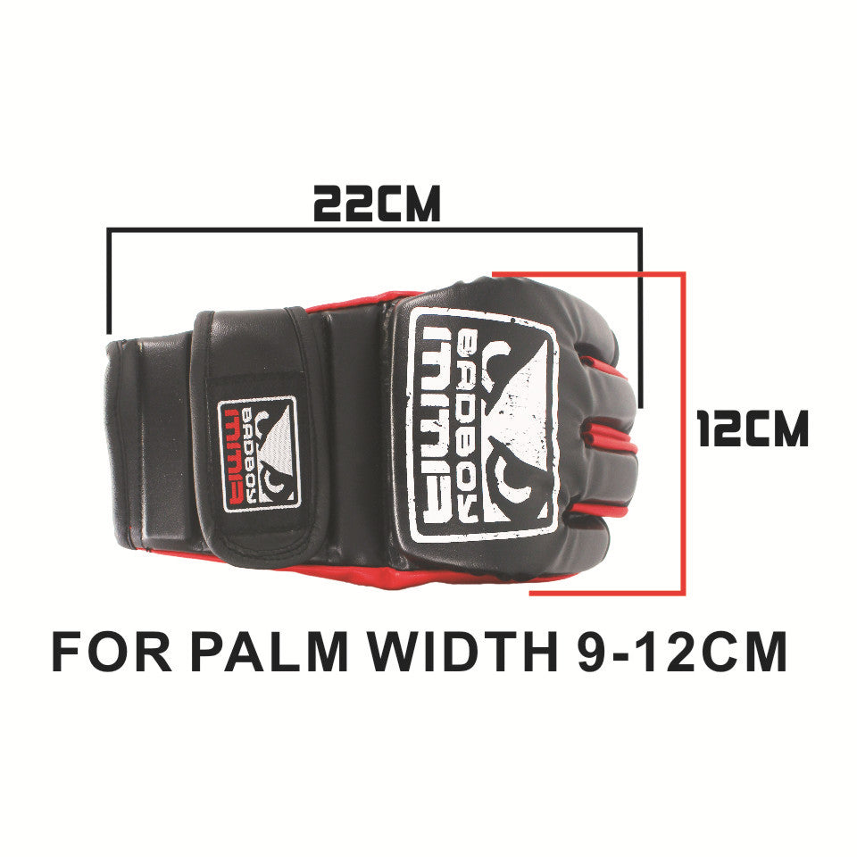 MMA half finger boxing gloves Adult MMA Half Gloves Kickboxing gloves training Gloves Au+hentic Sport Spot