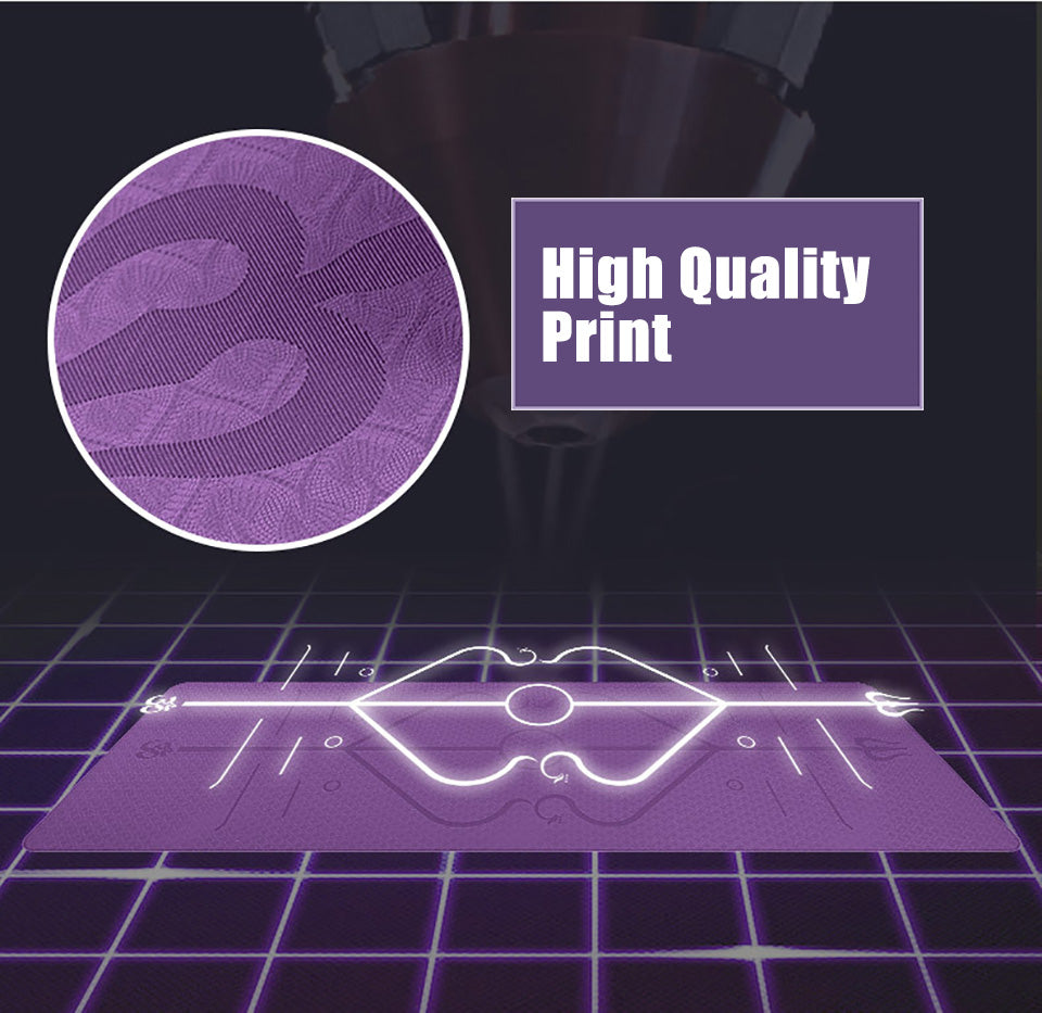 "Eco-Friendly Non-Slip Yoga Mat with Position Lines for Sweat-Resistant Workouts Au+hentic Sport Spot
