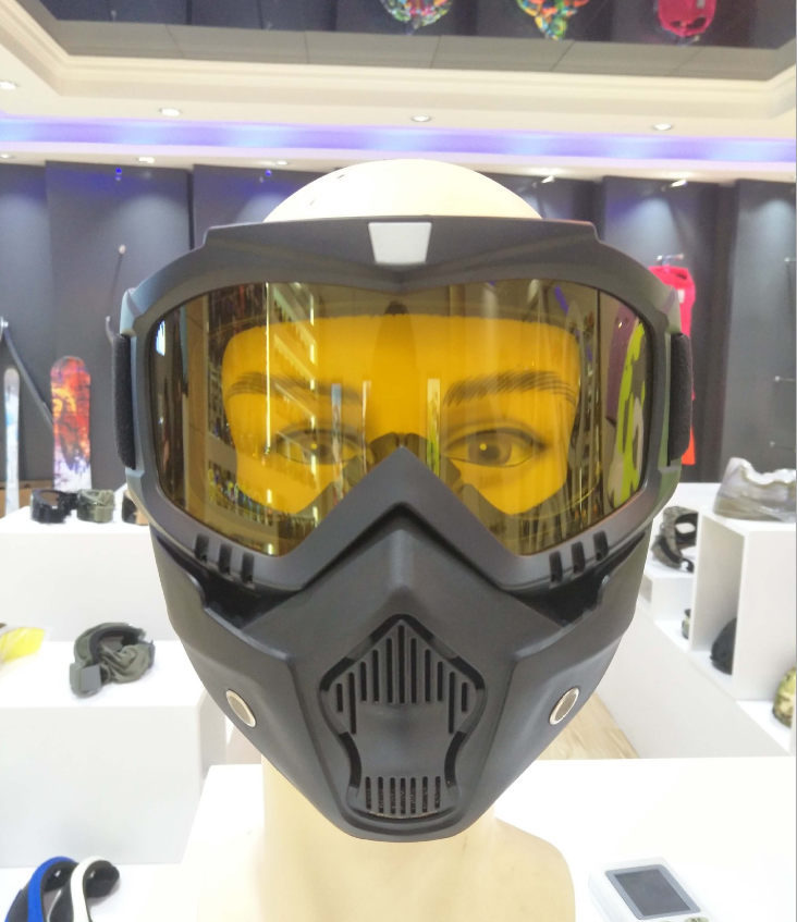 Motorcycle Goggles Mask motorcycle goggles, detachable for use with motocross helmet goggles, and tactical airsoft goggles Au+hentic Sport Spot