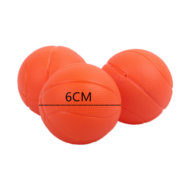 Bathroom Basketball Stand Children's Bath Shooting Toy Strong Suction Cups and a Basketball Hoop 6 ball set for children's bathroom bathtub shooting game Au+hentic Sport Spot