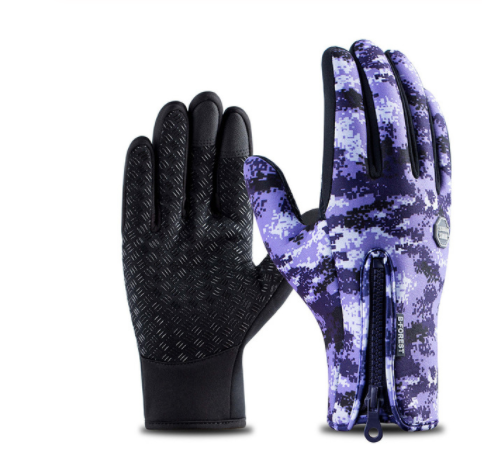 TouchShield Winter Gloves: Waterproof, Windproof, and Touch Screen Compatible Sports Gloves with Fleece Lining for Cycling, Riding, and Outdoor Activities Au+hentic Sport Spot
